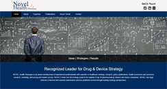 Desktop Screenshot of novelhealthstrategies.com